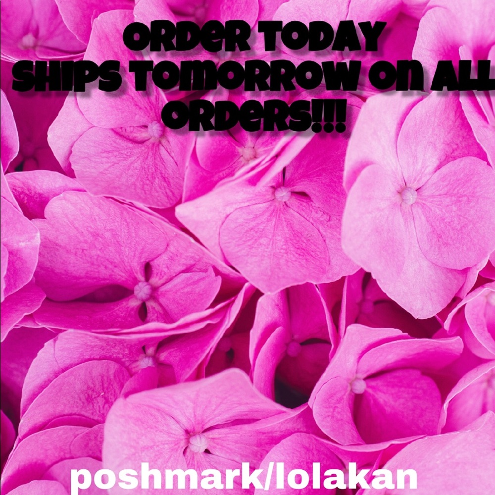 ORDER TODAY SHIPS TOMORROW!!